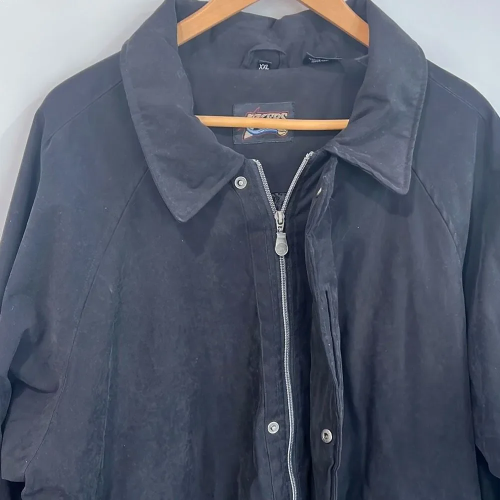 Vintage 90s Philadelphia 76ers‎ NBA Coach Jacket XXL